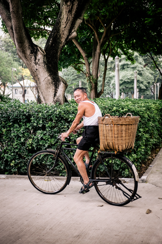 Singapore cyclist